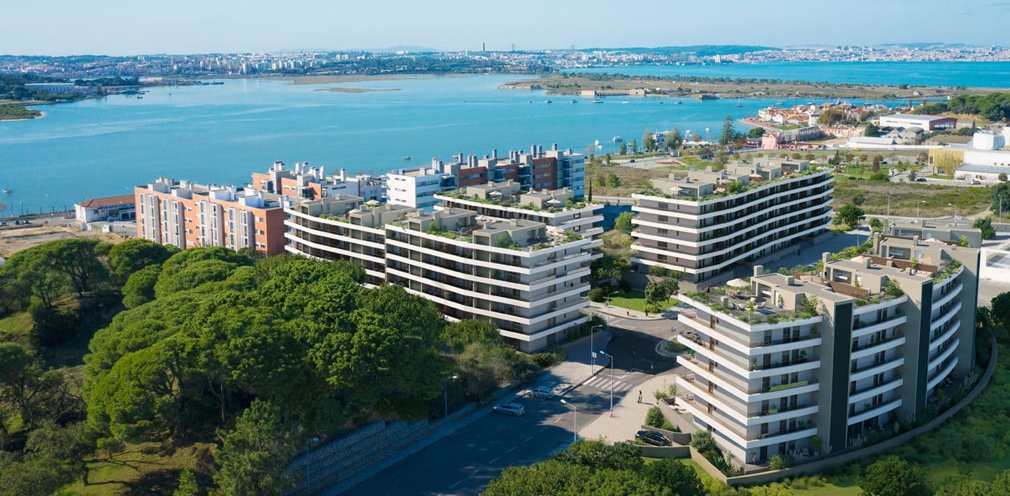 Seixal Baía: empreendimento residencial na frente ribeirinha da Baía do Seixal