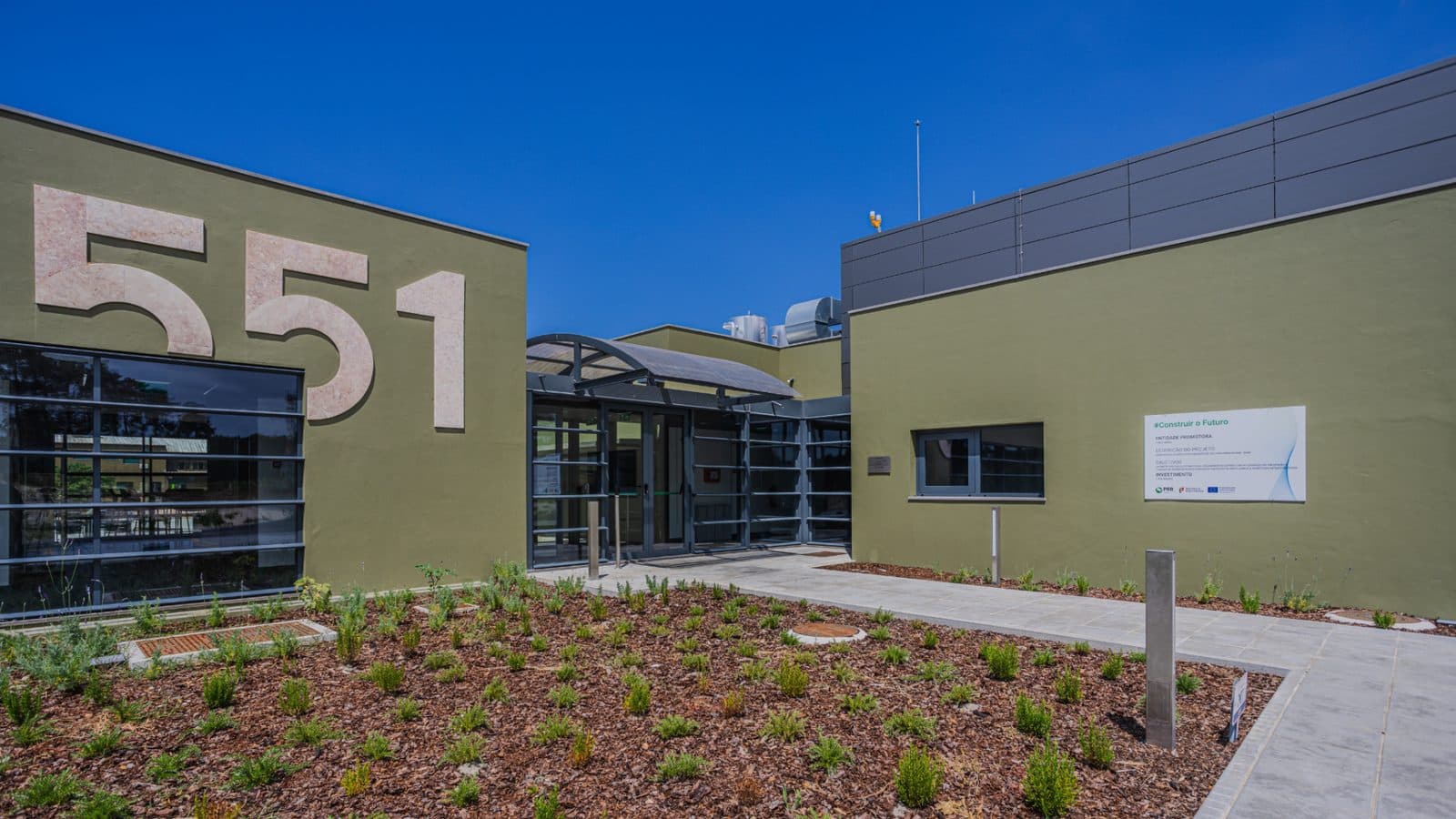 Edifício da Esquadra 551 «Panteras», na Base Aérea N.º 8, em Maceda, Ovar (Força Aérea)