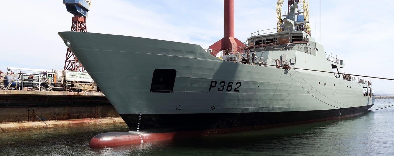 Navio de Patrulha Oceânico construído pela West Sea