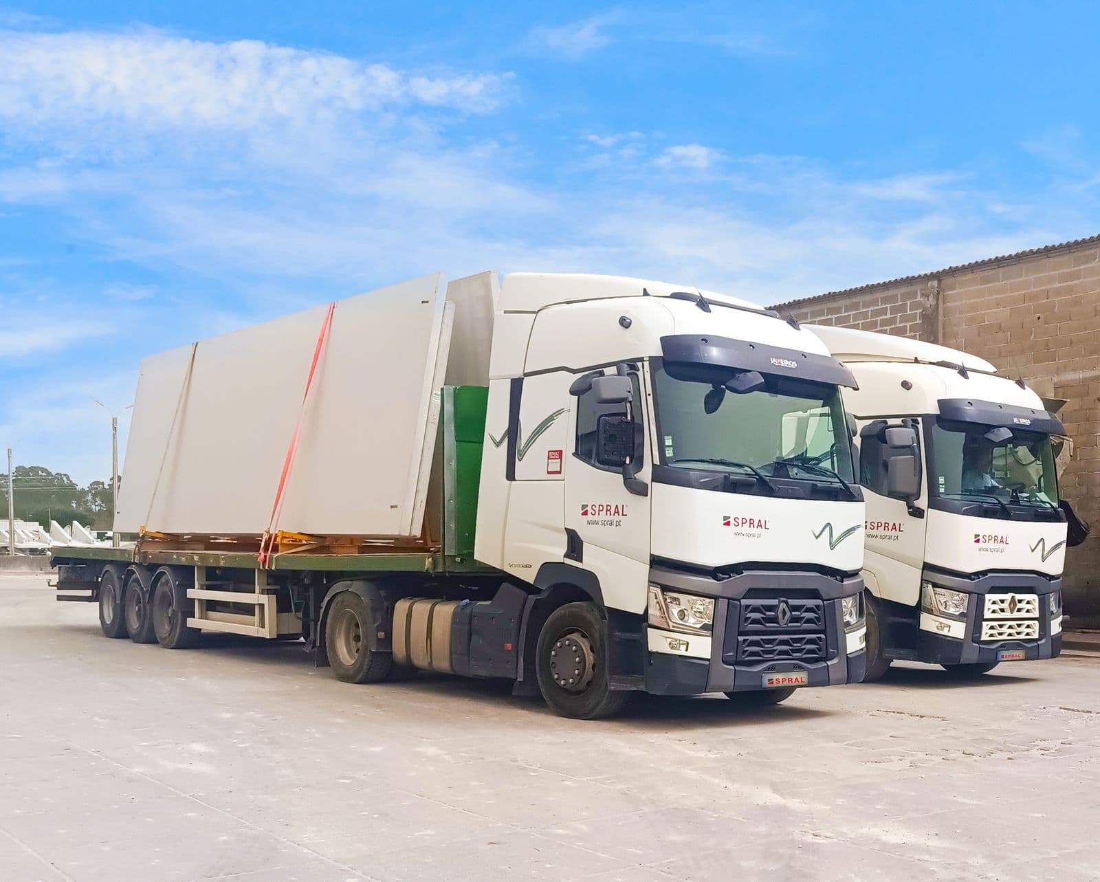 Transporte de pré-fabricados
